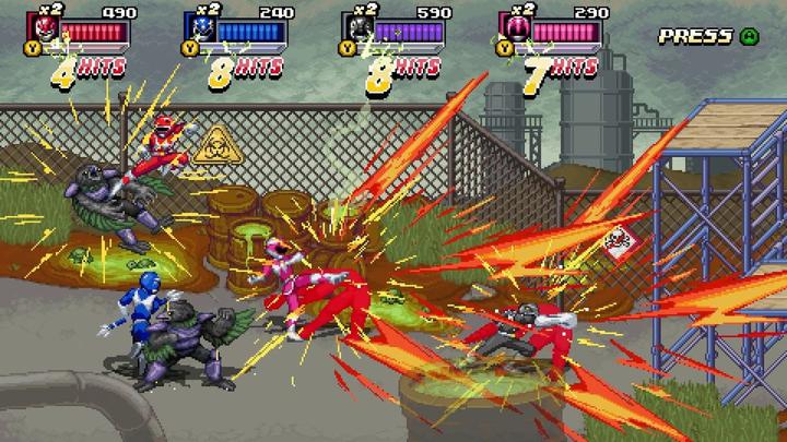 Actual product image Atari Mighty Morphin Power Rangers: Ritas Rewind (Switch, DE)