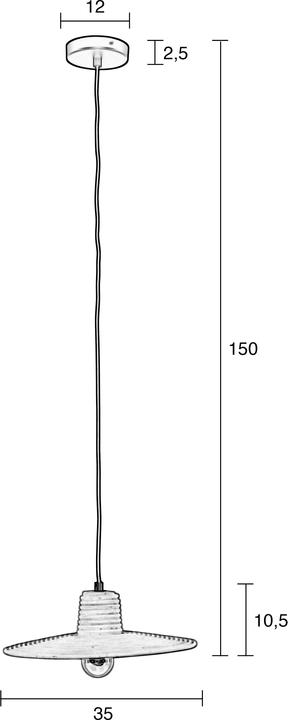 Actual product image Zuiver Lamp (E27)