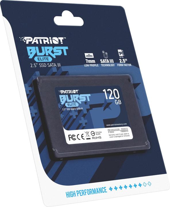 Produktbild Patriot Burst Elite Serial ATA III (120 GB, 2.5")