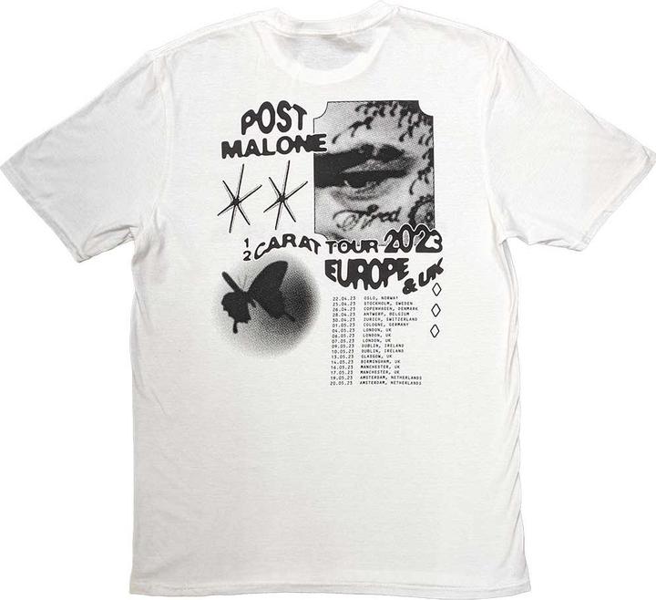 Actual product image Post Malone Unisex Adult Collage T-Shirt (L)