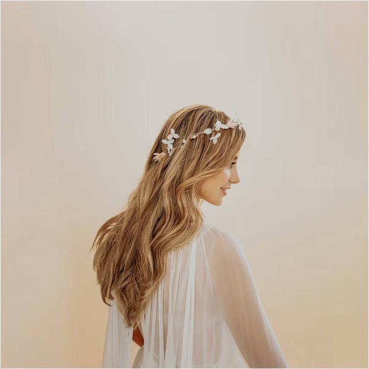 Immagine prodotto Trisa Celebride Fiori delicati e perle Boho