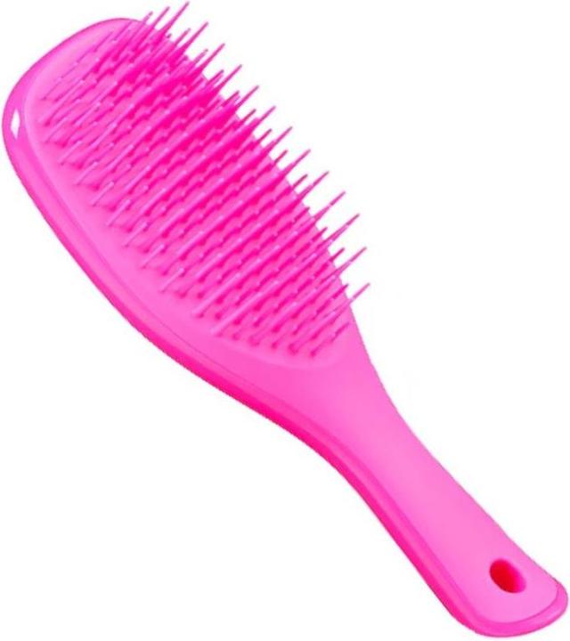 Tangle Teezer Mini Die ultimative Detangler-Haarbürste Sanft zu nassem Haar Zweistufige Zähne Komfortabel