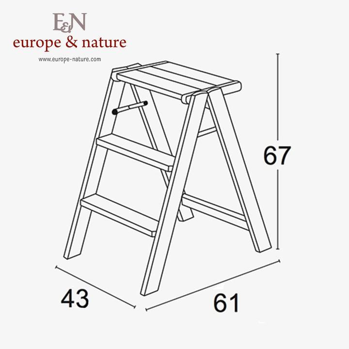 Immagine prodotto Europe & Nature Scaletta (Stile, 43 cm)