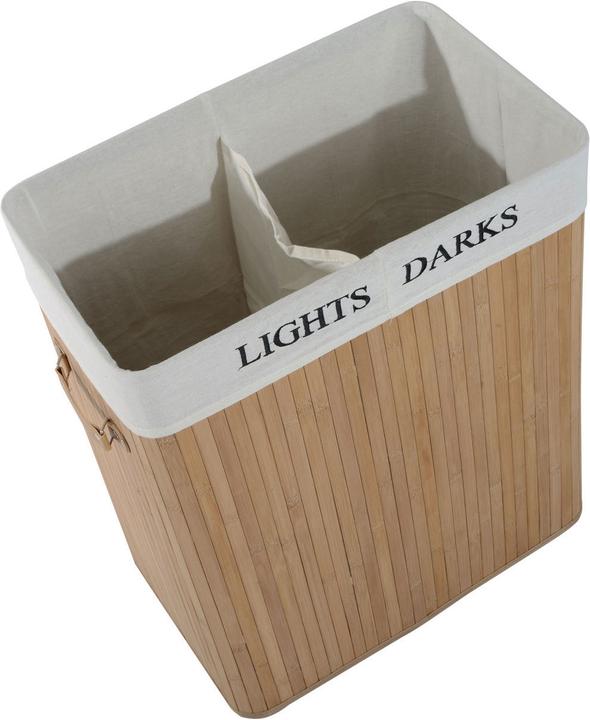 Actual product image Homcom Laundry basket with 2 handles (100 l)