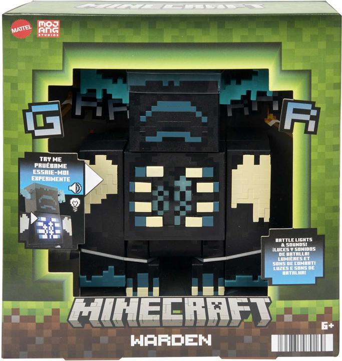 Actual product image Minecraft WARDEN Figure