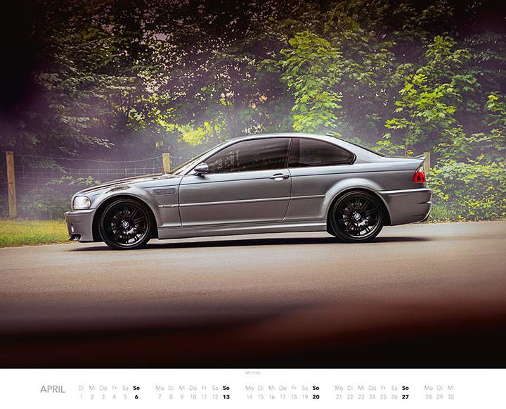 Actual product image Fascination BMW M Calendar 2025 (No binding, German)