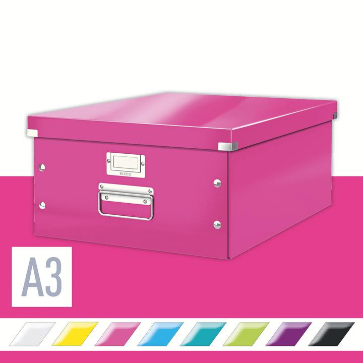 Actual product image Leitz WOW Click & Store storage box (A3)