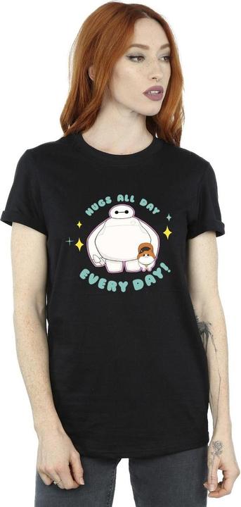 Immagine prodotto Disney Big Hero 6 Baymax Hugs Everyday Maglietta Ampia Donna (L)