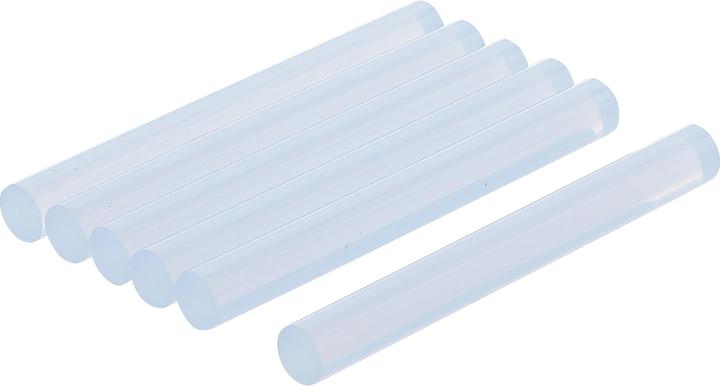 Actual product image BGS Glue Sticks transparent Ø 11 mm, 100 mm 6 pcs.