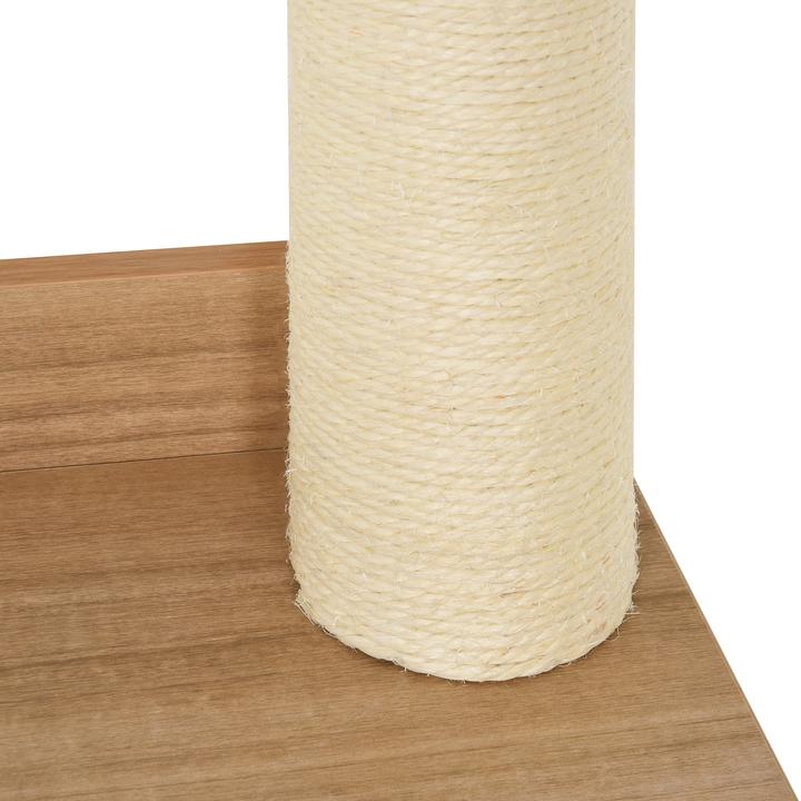 Produktbild PawHut Kratzstange zur Wandmontage (63 cm, Natur)