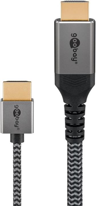Productafbeelding Goobay Slanke HDMI-kabel met hoge snelheid en Ethernet (2 m, HDMI)