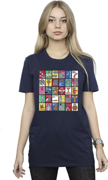 Image du produit Tom & Jerry - T-shirt GRID SQUARES - Femme (XL)
