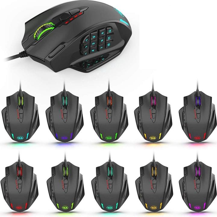 Actual product image Redragon M908 Impact (Cable)