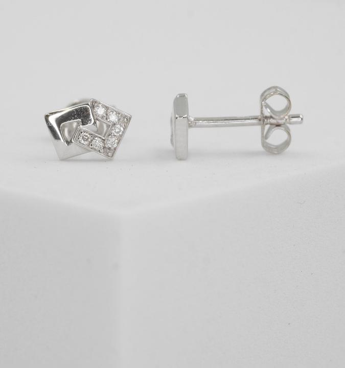 Actual product image Muau Stud earrings (Gold, 18K 750)