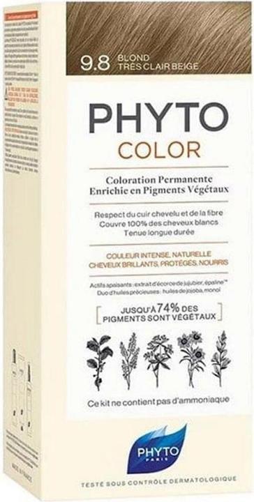 Immagine prodotto Phyto Kit Colore Colorazione 9.8 Beige Biondo Molto Chiaro (9.8-rubio beige muy claro)