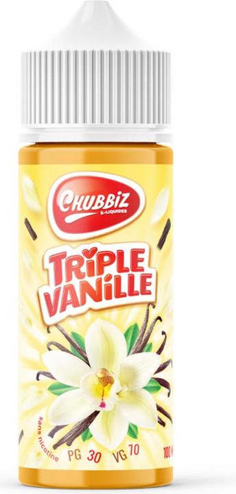 Actual product image Chubbiz Triple Vanilla 100ml (Vanilla)