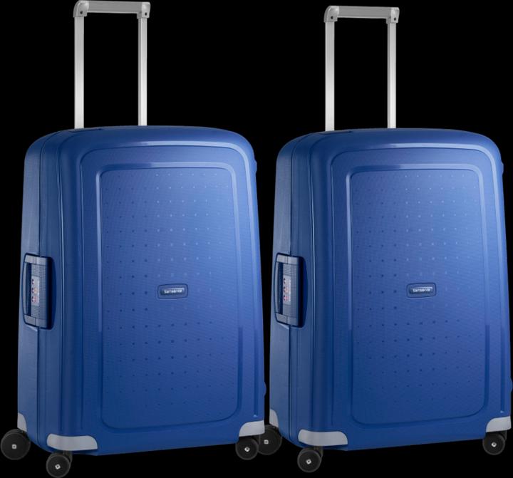 Image du produit Samsonite S'Cure Spinner 69cm Duo Pack Dark Blue (79 l)