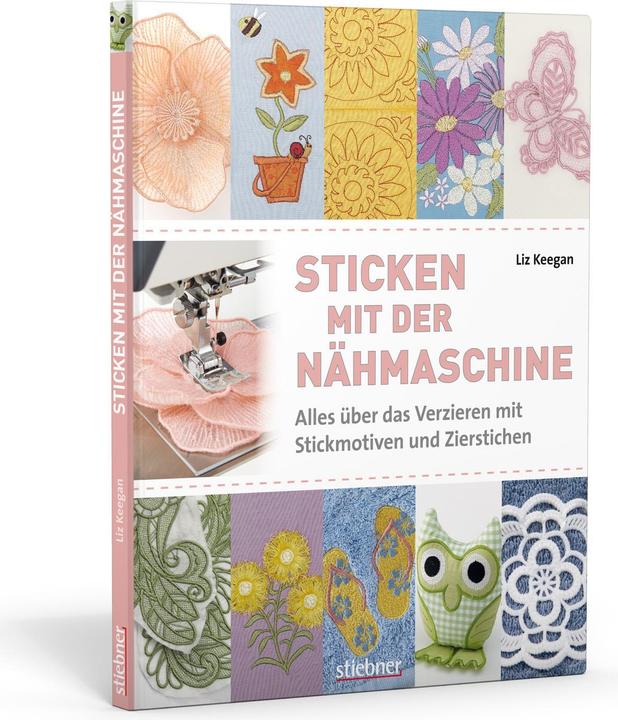 Actual product image Sticken mit der Nähmaschine (German, Liz Keegan, 2015)