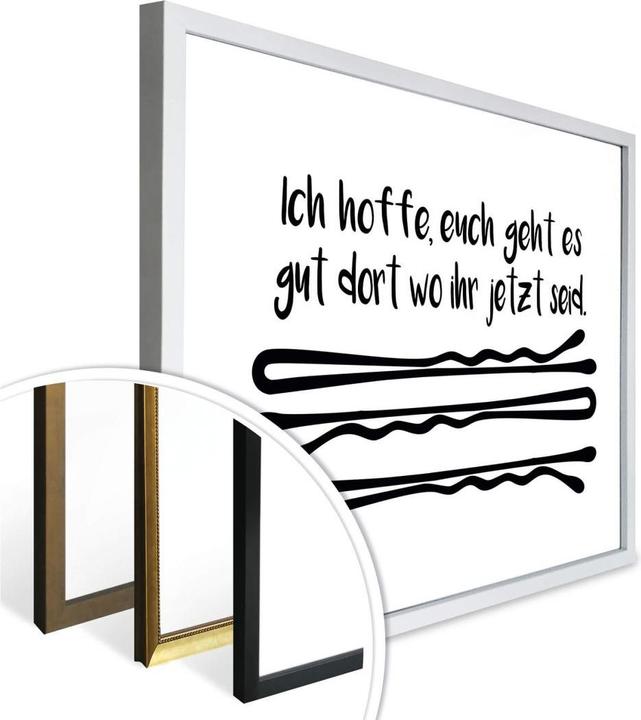 Image du produit Trenddeko J'espère que vous allez bien (80 x 60 cm)