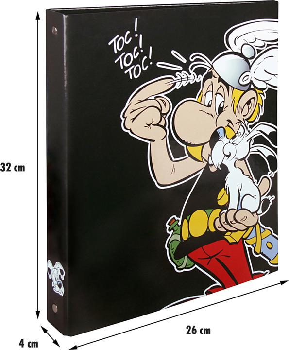 Image du produit Rhodia Classeur à anneaux Astérix & Idéfix (26 x 32 cm, 48 pièce(s))