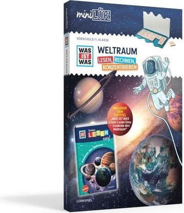 Image du produit Mini LÜK miniLÜK-Set WAS IST WAS 1. Lesen+Rechnen Weltraum ab 5 (Allemand, Wibke Bierwald, Andreas Töpfer, 2023)