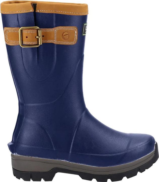 Cotswolds Erwachsene Stratus Leder Kurze Gummistiefel