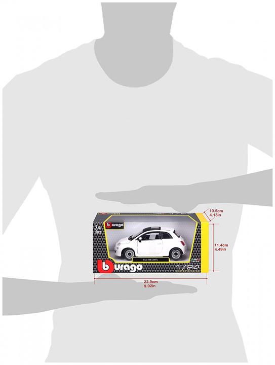 Produktbild Bburago Fiat 500 (2007)