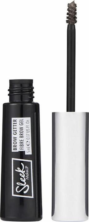 Actual product image Sleek MakeUP Brow Getter Fibre Brow Gel 5ml (Black)