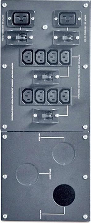 Image du produit APC ServiceBypassPanneau de dérivation SUA / SURT-D noir 4U rack / conversion de tour