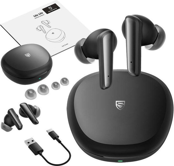 Immagine prodotto Soundpeats TWS Life Lite Headphones (black) (6.50 h, Senza fili)
