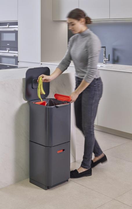 Image du produit Joseph Joseph Système de tri des déchets TOTEM COMPACT graphit (40 l)