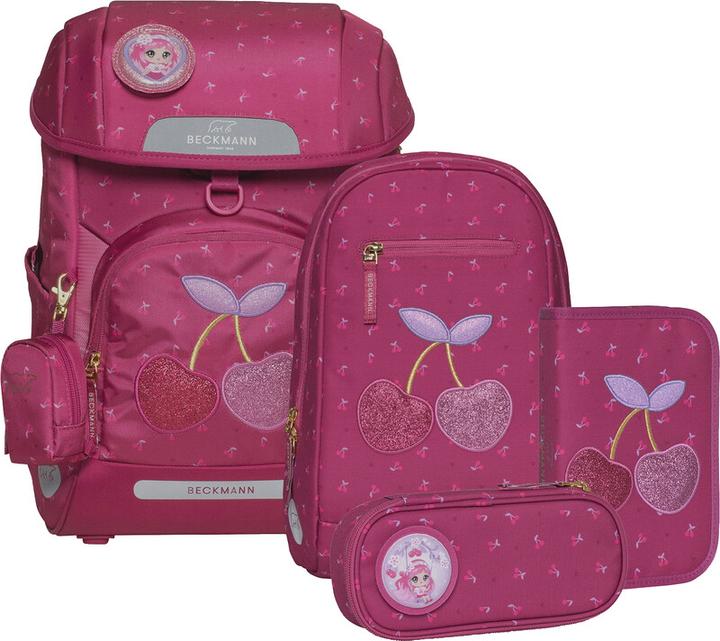 Beckmann Schulrucksack Plus Air mit Wendetasche (22 l)