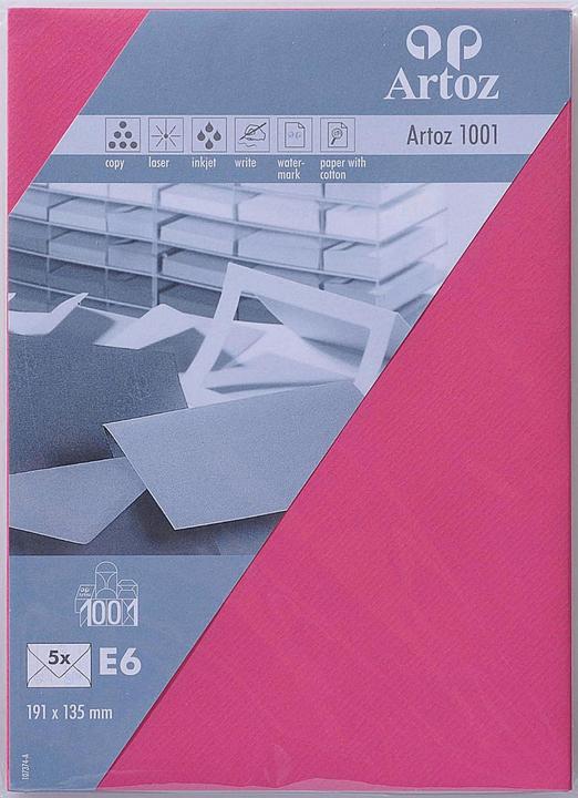 Produktbild Artoz 1001 Kuverts fuchsia (E6, 5 x)