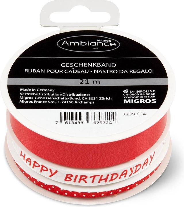 Produktbild Migros Ambiance Geschenkband (1 x)