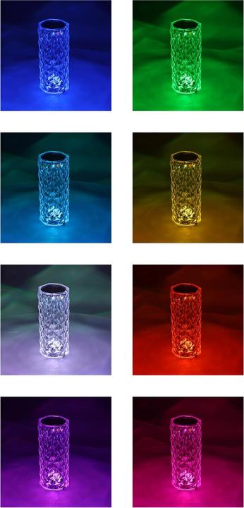 Immagine prodotto HTI-Living Lampada da tavolo a LED in cristallo