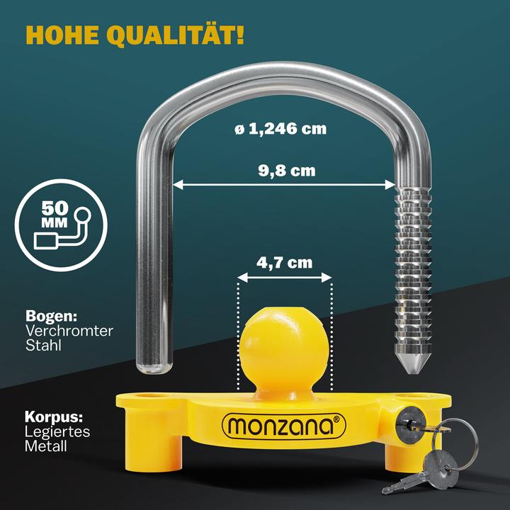 Produktbild Monzana Anhängerkupplung
