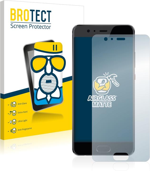 Actual product image BROTECT AirGlass Glass Matte (1 Piece, Huawei P10 Plus)