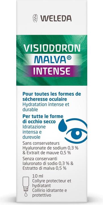 Image du produit Weleda VISIODORON MALVA Intense Gtt Opht Tropffl 10 ml (10 ml, 10 ml de gouttes pour les yeux)