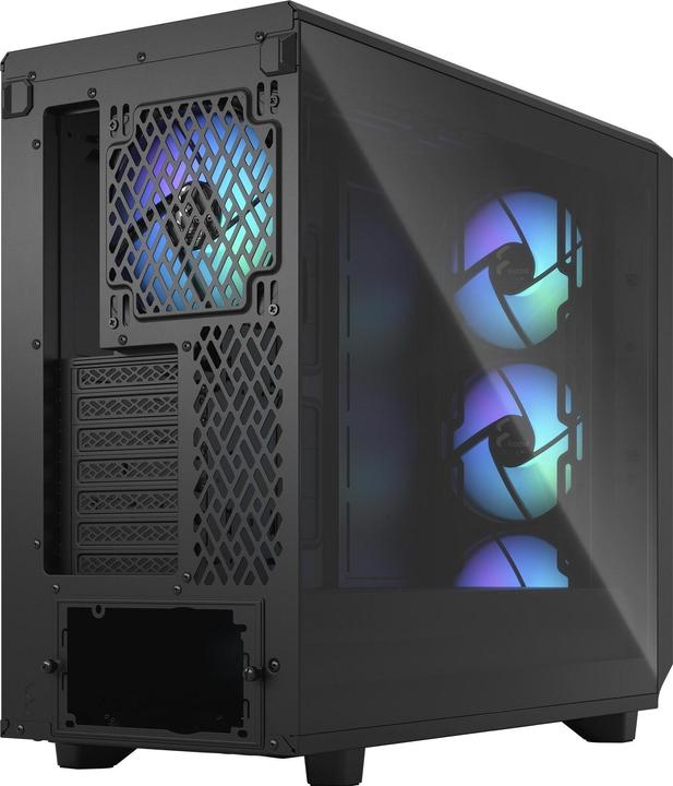 Actual product image Fractal Go Meshify 2 Lite RGB Black TG Light Tint (mATX, Mini-ITX, ATX, E-ATX)
