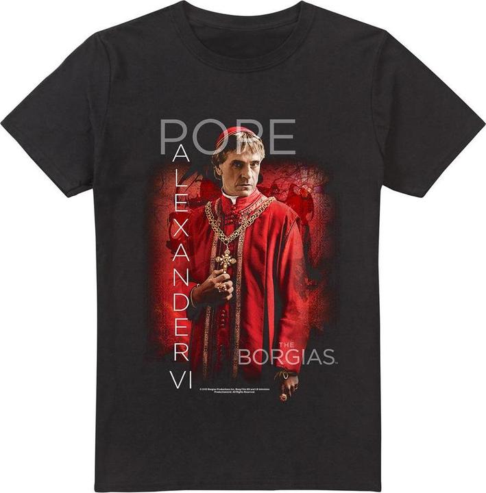 Immagine prodotto The Borgias Pope Alexander VI Maglietta Uomo (M)