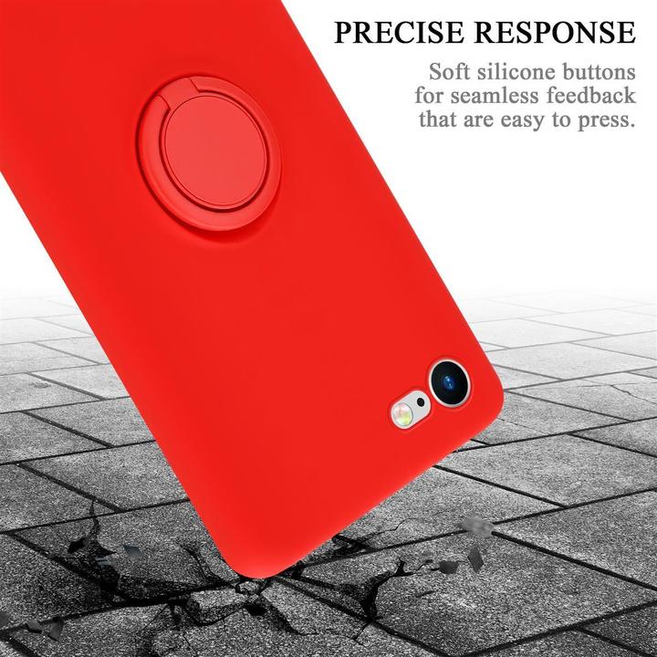 Actual product image Cadorabo TPU Liquid Ring Silicone Case Cover (Apple iPhone 7, Apple iPhone SE (2nd Gen))