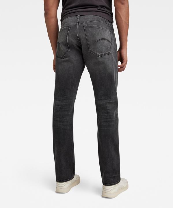 Actual product image G-Star Mosa Jeans Straight Fit Worn In Black Moon (W32/L34)