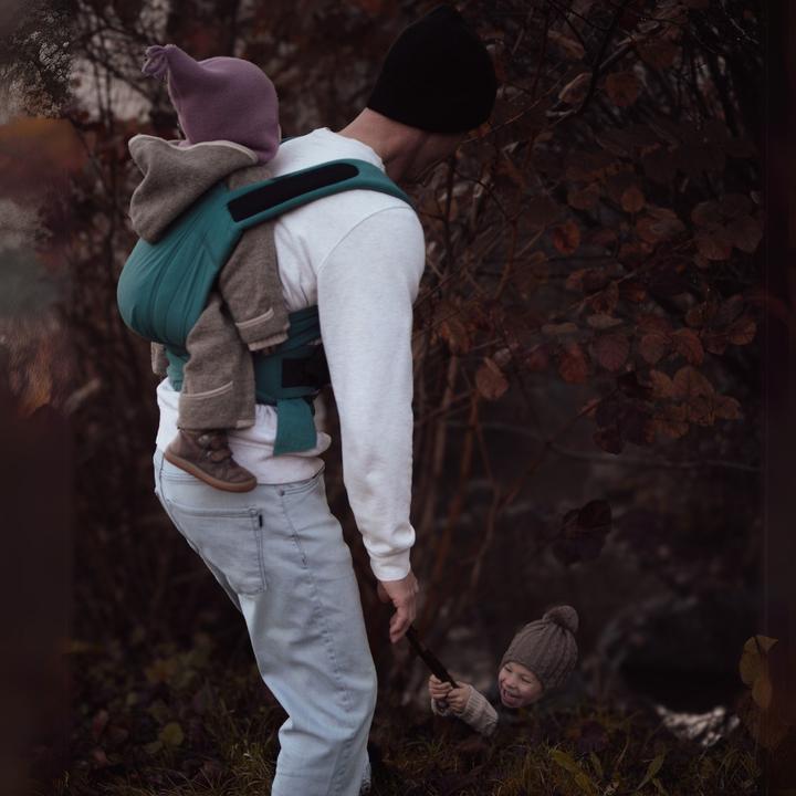 Actual product image Hoppediz Bondolino b.pure baby carrier