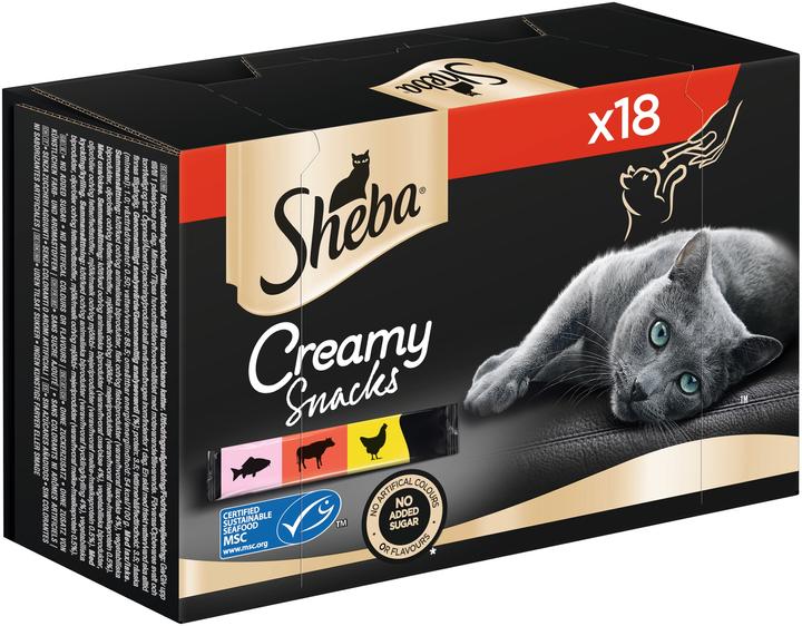 Image du produit Sheba En-cas crémeux (18 pcs, 216 g)