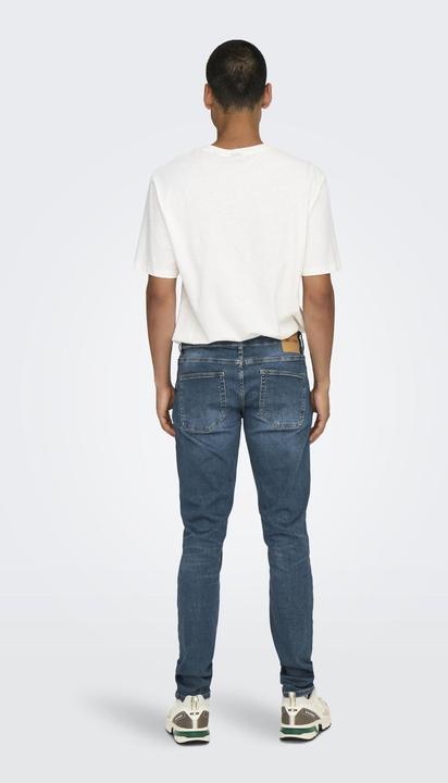 Actual product image Only & Sons Tapered Slim Fit Low Waist Jeans Slim Fit Jeans (31)