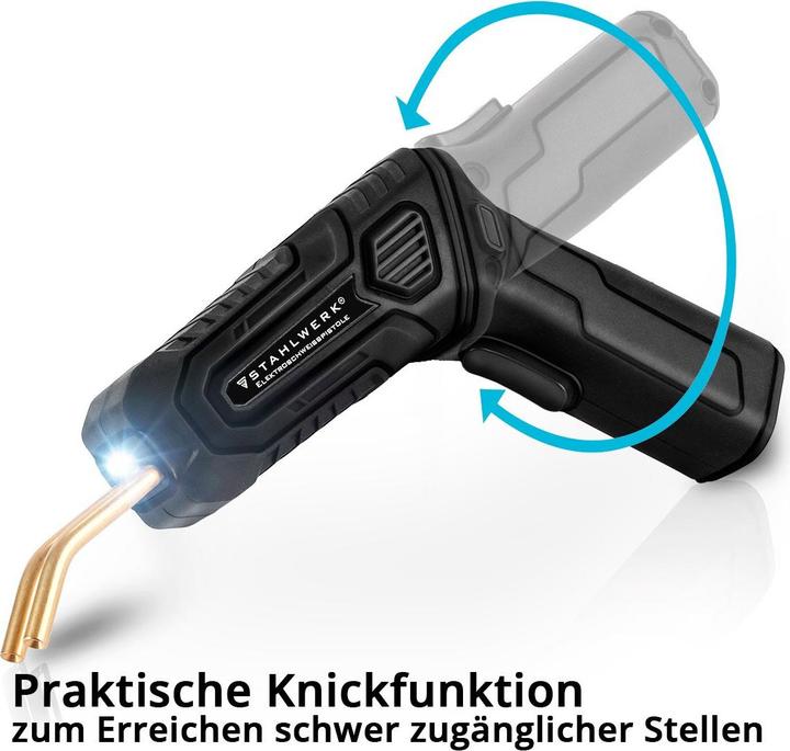 Immagine prodotto Stahlwerk Set di riparazione in plastica Saldatore in plastica Cucitrice a caldo Smart Repair
