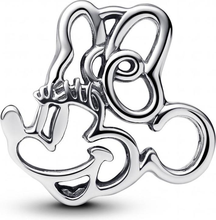 Actual product image Pandora Disney Minnie Mouse Openwork Charm (Silver 925)