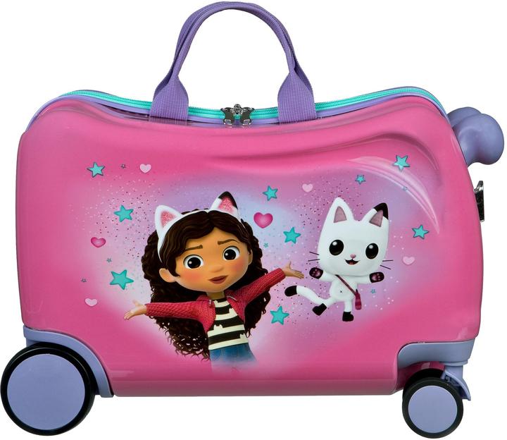 Immagine prodotto Van der Meulen Carrello cavalcabile della casa delle bambole di Gabby (Bagaglio a mano (fino a 50 litri))