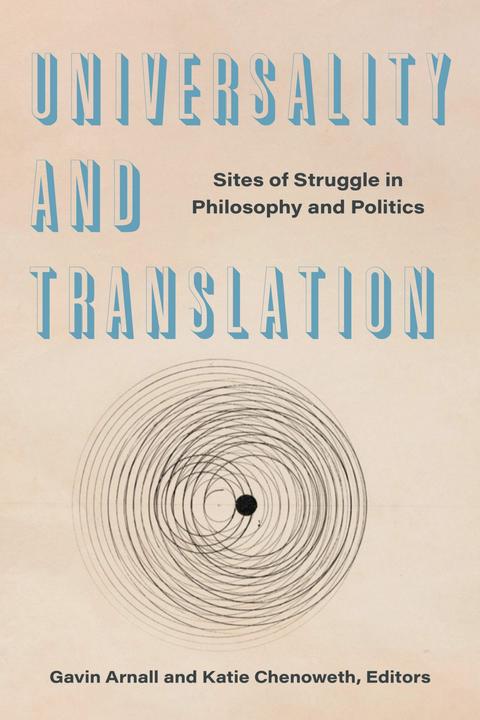 Produktbild Universality and Translation (Englisch, Katie Chenoweth, Gavin Arnall, 2025)