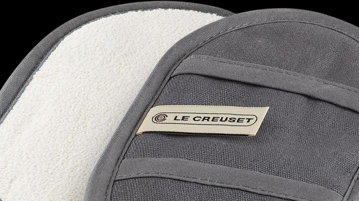 Produktbild Le Creuset Topf-Griffschutz 2er Set (100% Baumwolle, Canvas, Frottée)